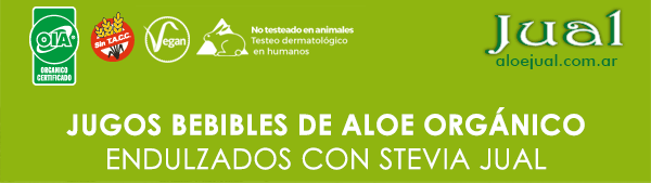 Jugos bebibles de aloe vera orgánico